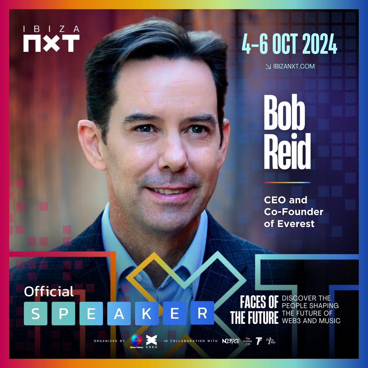 <a href="/KavanaLab/">Kavana</a> <a href="/eden_ibiza/">Eden Ibiza</a> <a href="/IbizaToken/">Ibiza Token</a> <a href="/nospaceofc/">NOSPACE</a> <a href="/Bubbleclubibiza/">The Bubble Club Ibiza</a> <a href="/IbizaOneStop/">Ibiza One Stop 🏝️</a> 15:30 [KEYNOTE SPEECH] Bob Reid — Revolutionizing Real-World Assets: $GEMS Token Case Study