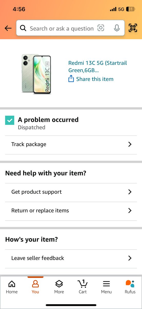 ajit_pharande's tweet image. The best answer I got is it will surely get delivered today (this they are saying since 3 days) and now see this ridiculous thing and your loyalty to customers 
@amazonIN @AmazonHelp
#AmazonGreatIndianFestival #amazonfake