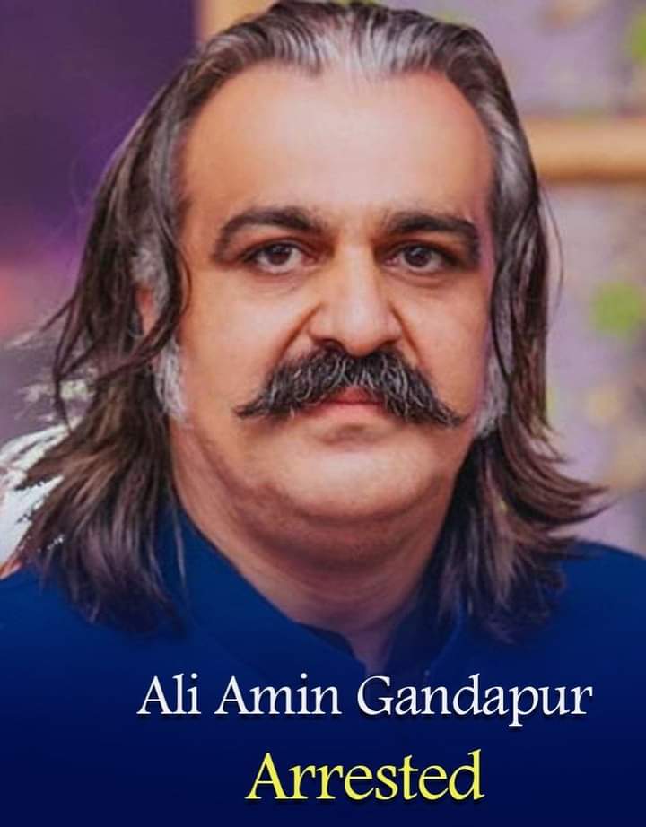 CM KPK #AliAminGandapur ko #Islamabad men Griftar kr Kiya Gaya hy 
Aik Provence #KPK ky CM ko mulk ky capital men dakhel hony pr #arrest kr liya gaya hy