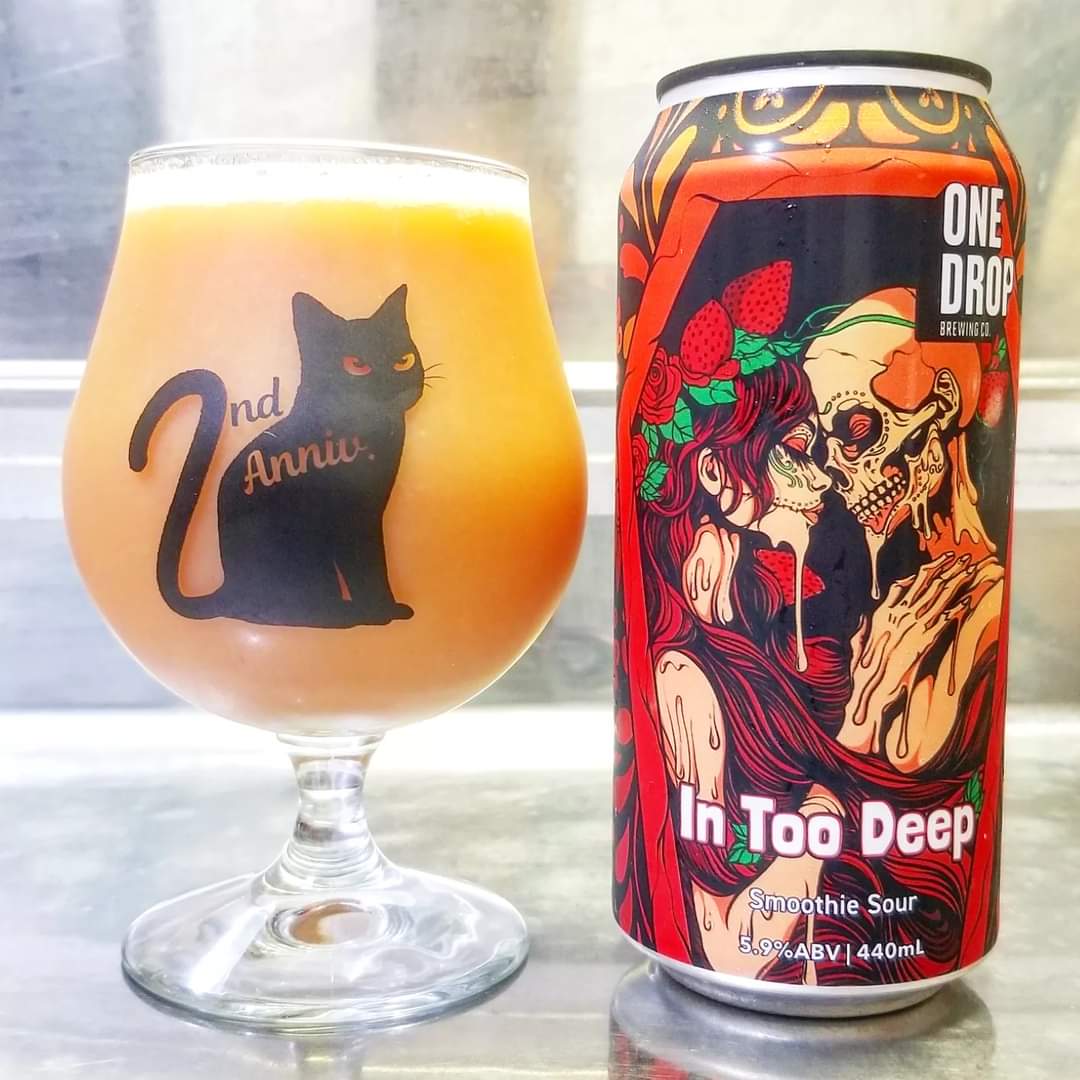 PepeMotowo's tweet photo. #onedropbrewing
#intoodeep
5.9% ABV 440ml
オーストラリア🇦🇺ワンドロップのスムージーサワー。最近うちゅうともコラボしてます。
乳糖とオーツ麦でベースを起こし、イチゴ、バナナ、ミカン、マシュマロにフレンチバニラを加えて醸造。 https://t.co/YjJtE3rAiZ
