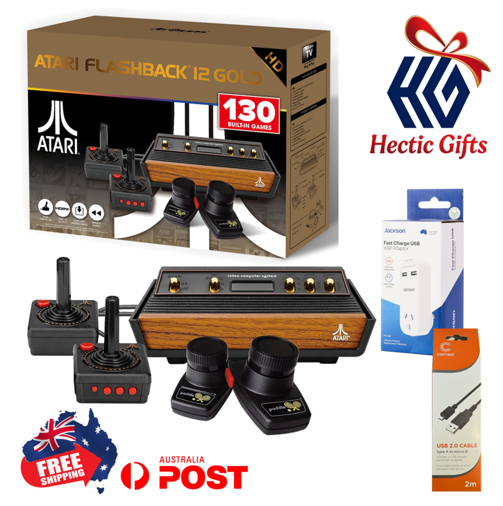 HecticGifts's tweet photo. NEW - Atari Flashback 12 Gold Console with 130 Games & Power Adapter Bundle
https://t.co/zvSFmNBZ8z
#New #HecticGifts #Atari #FlashbackTwelveGold #GamesConsole #Games #AustralianPowerAdapter #Bundle #Retro #VideoGames #LimitedEdition #FreeShipping #AustraliaWide #FastShipping https://t.co/OlbZ1zUbEH
