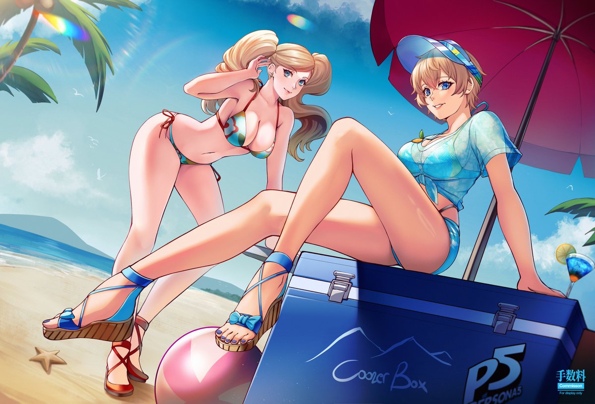 Ann and Motoha.
Comms for <a href="/Jud690_/">Jud 🔞</a> 
#Persona5 #ペルソナ5 #P5X