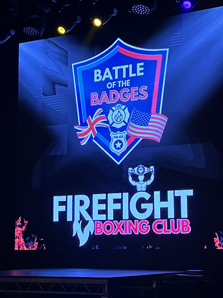 North East Fire Service Boxing tweet media