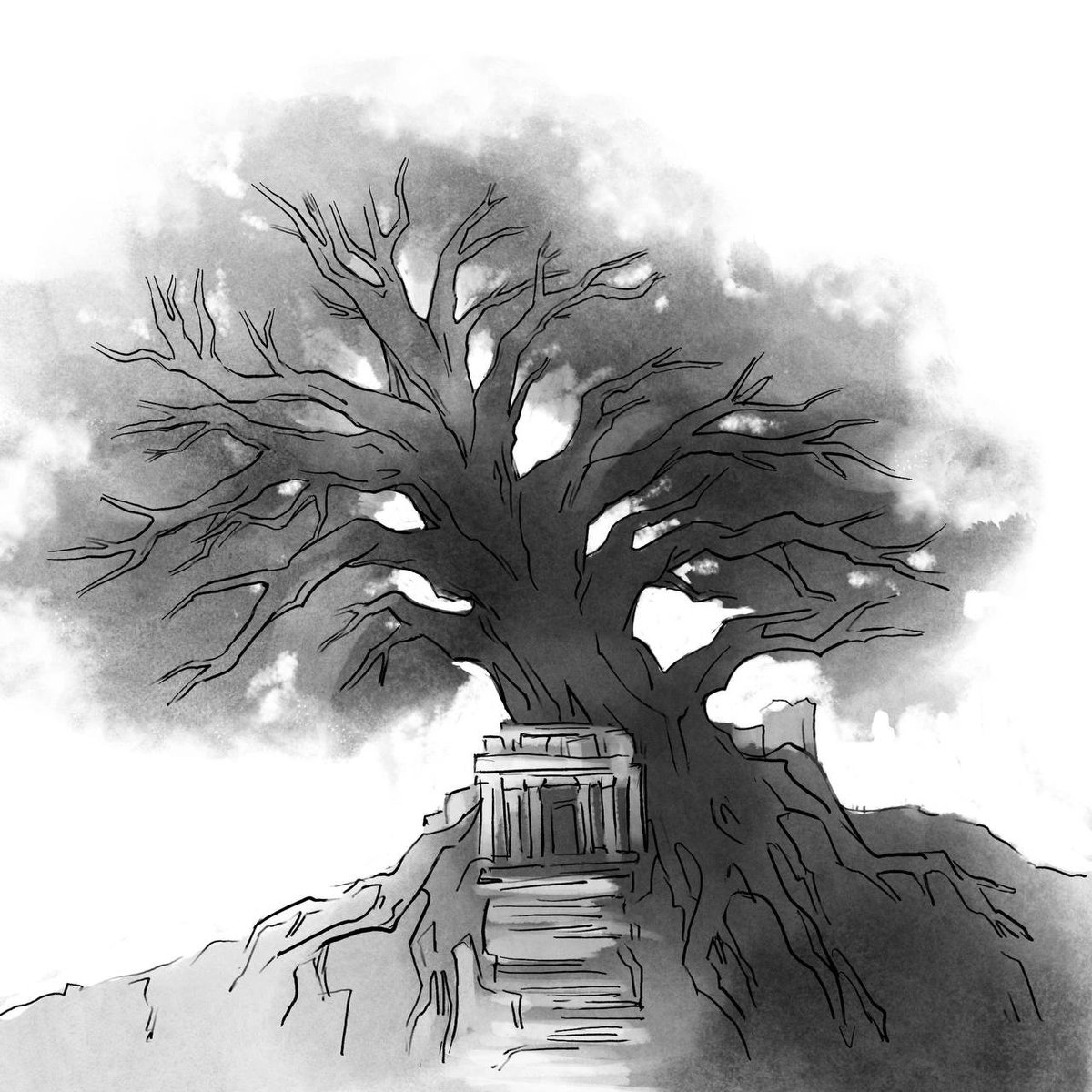 #inktober2024
Day 3 - Tree