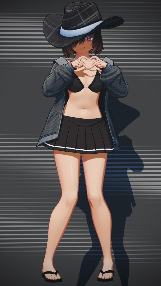 人付き合いうんちなのでおっきい帽子を被り続けるうちに早口で12時間ぶっ続けで帽子の魅力を語れるのが可愛い(?)『黒野 月』ちゃん。
気になったら公式ロダに居るので遊んであげてください。 #サマすく