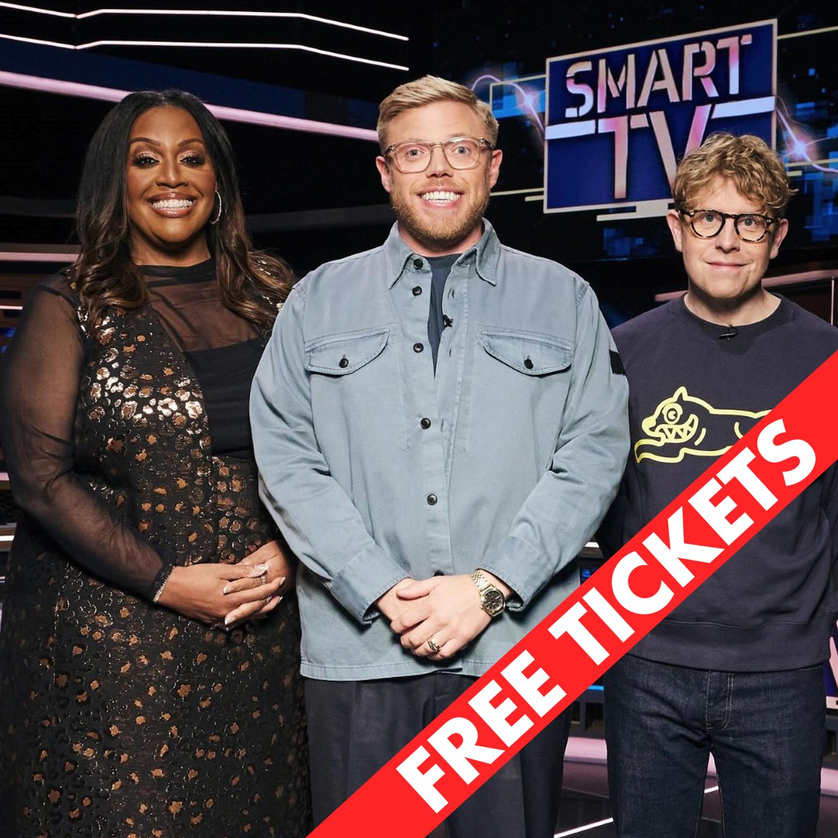 Free audience tickets! Join Rob Beckett, Josh Widdicombe, Alison Hammond, and a whole host of famous faces for a brand new series of the fast-paced comedy quiz show that’s all about TV!

Recording at @ThisisTVC, London - book now: lostintv.com/tv-show?id=1339