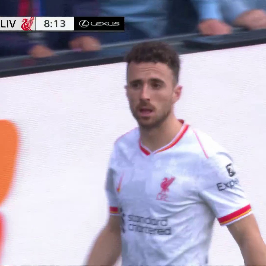 Liverpool strike inside eight minutes through Diogo Jota. 💥 #LFC📺 USA Network