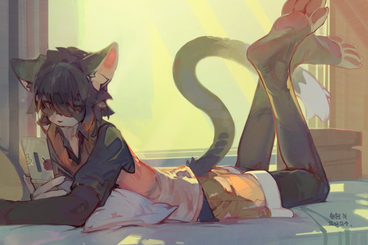 CM
#furry #furryart #ケモノ