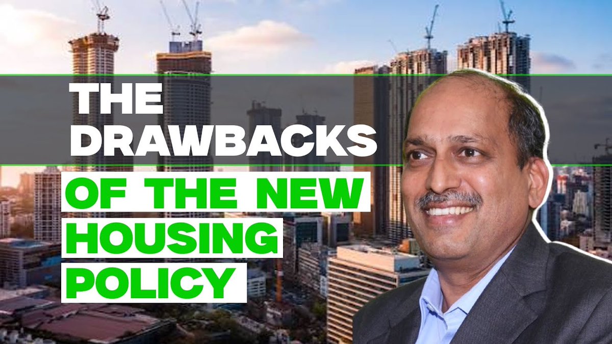 CA_RameshPrabhu's tweet image. The drawbacks of the New Housing Policy 
yt.openinapp.co/xw1ka

Best wishes
CA Prabhu Ramesha Shankera
rsprabhu13@gmail.com
9820106766 / 68
Your Candidate for Central Council Member of ICAI 2024.

#HousingCrisis #AffordableHousing #RealEstateReforms #PolicyFlaws #HousingForAll