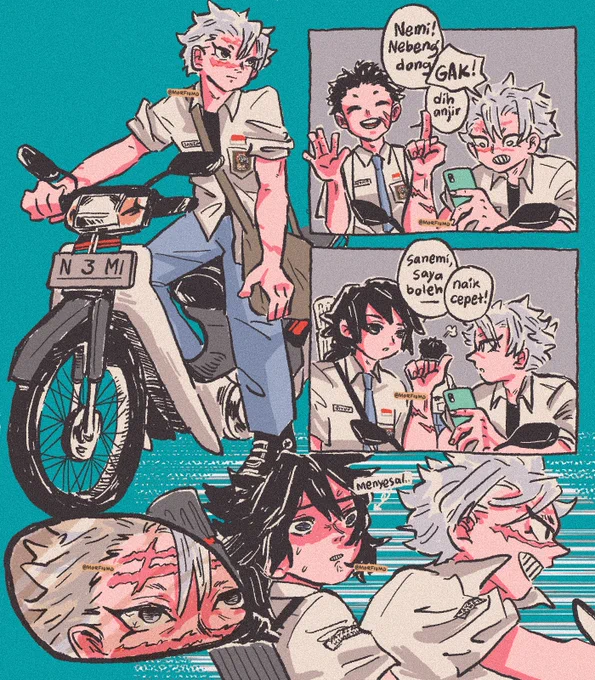 nemi dan motornya 