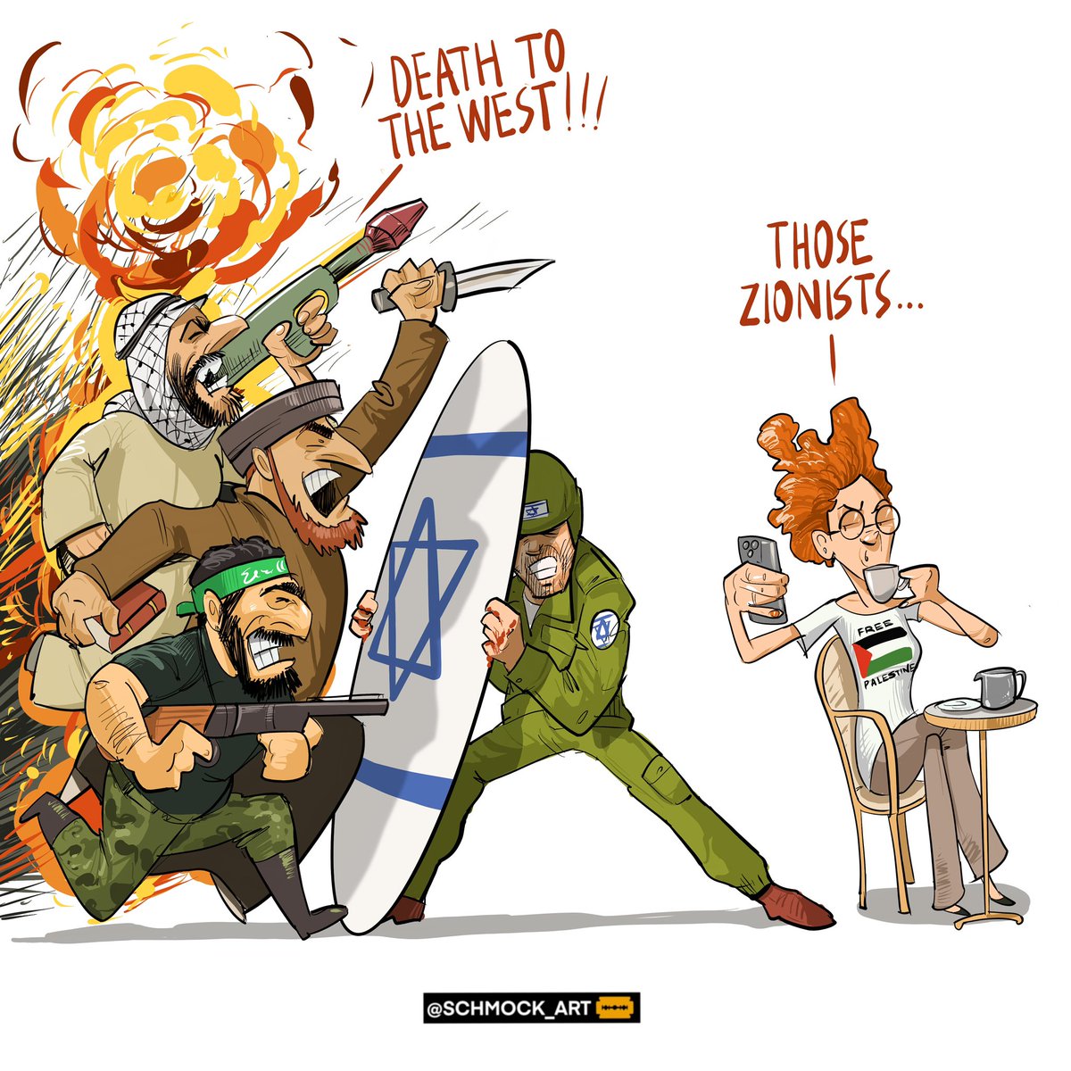 Great cartoon by <a href="/schmock_art/">SCHMOCK</a>