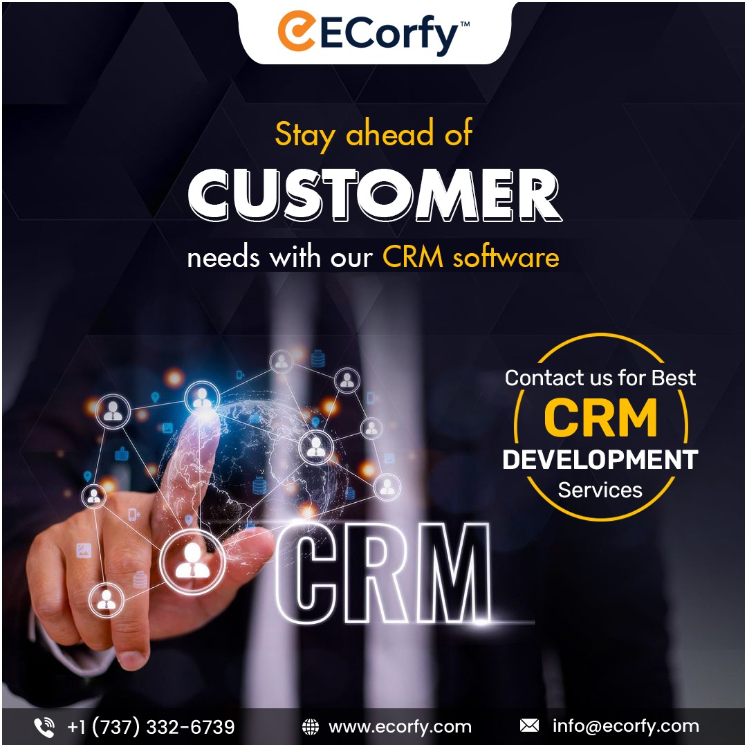 ecorfy's tweet image. Stay ahead of customer needs with our advanced CRM software! Our solutions are designed to streamline your processes, enhance customer interactions, and boost your business efficiency. 

🌐ecorfy.com

#Ecorfy #CustomSoftwareDevelopment #BestCustomSoftwareDeveloper