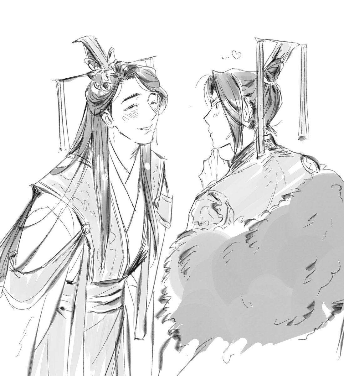 doitchu_u's tweet image. 마감청소 전까지 호다닥 그리기 헉헉

“이마가 허전해 좀 부끄럽네요..^^”
’.. 미인‘