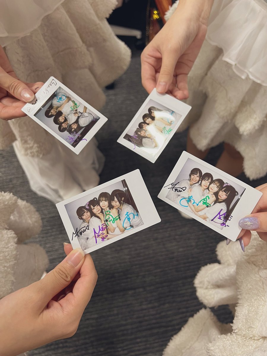 最後に4人で集まりました✨
今後のご活躍をお祈りしてます🐑
