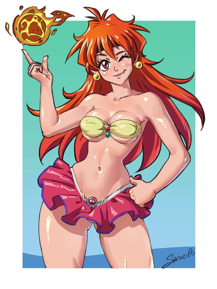 Lina Inverse
Vamos subiendo sabrosura  :) 
I start with the tasty  :)
#anime #linainverse #ilustration #art