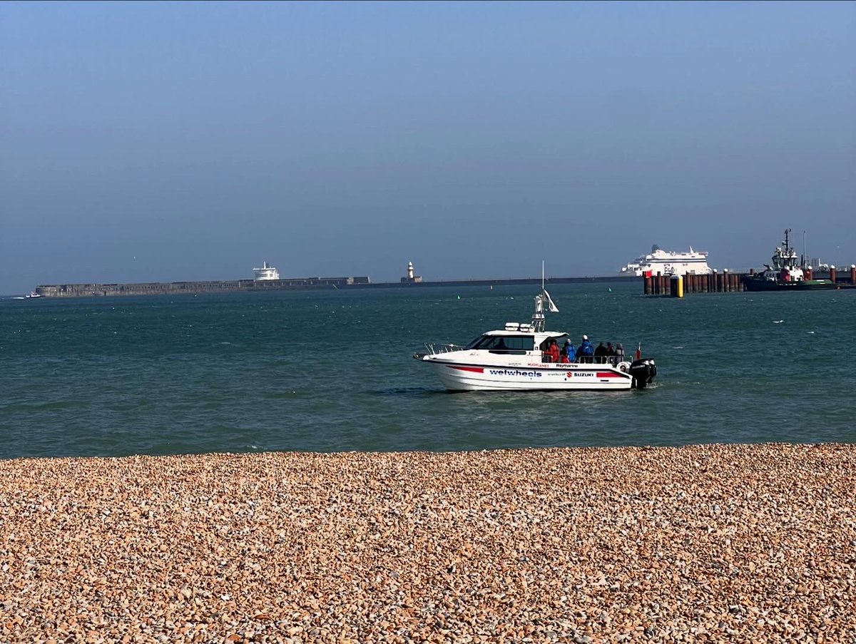 Looking at the long range forecast - today will be our last chance to get out to sea!

Call the office on 01304600201 to get on board our 1pm sailing!