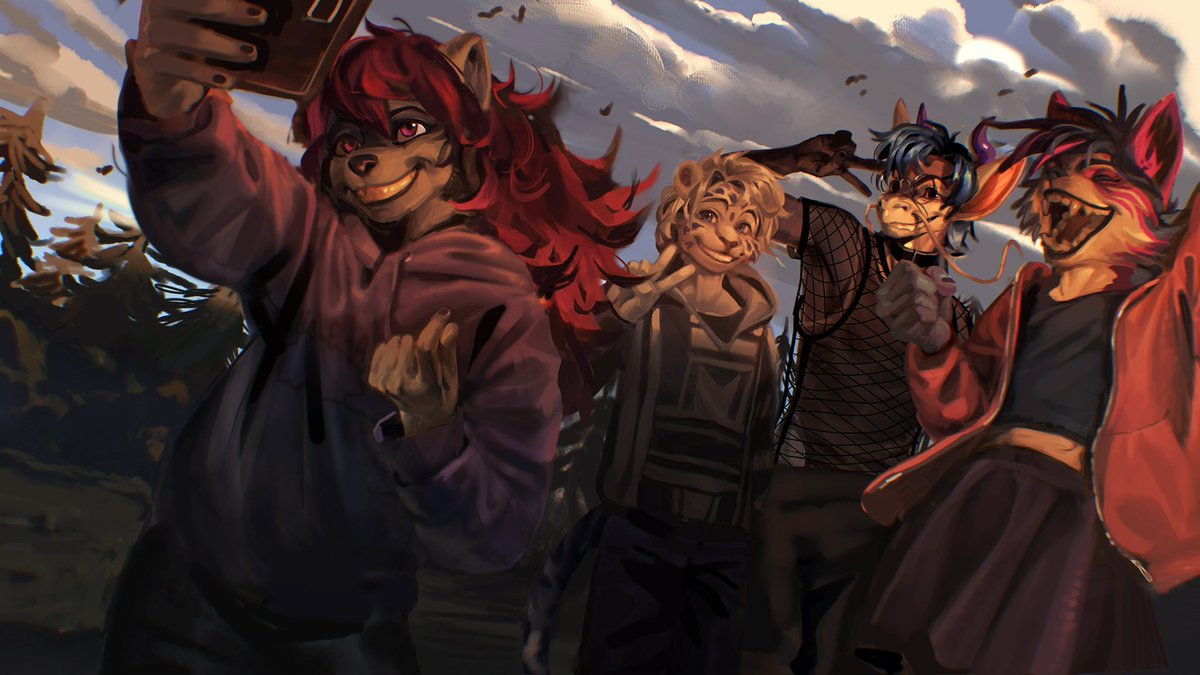lamatozore's tweet image. Yo ! I’m open for commissions again ! 

Starting price for full paintings are 300€ 🙏

RTs appreciated !