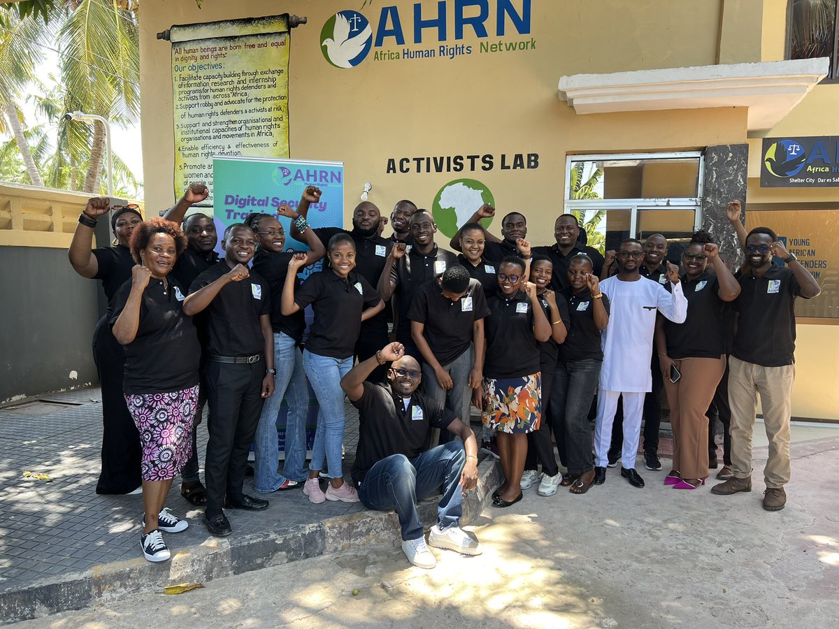 TCACL with other stakeholders participated in two days' training aiming to improve knowledge concerning digital use on how to be safe in the digital platform.Hosted by Africa Human Rights Network (AHRN).
