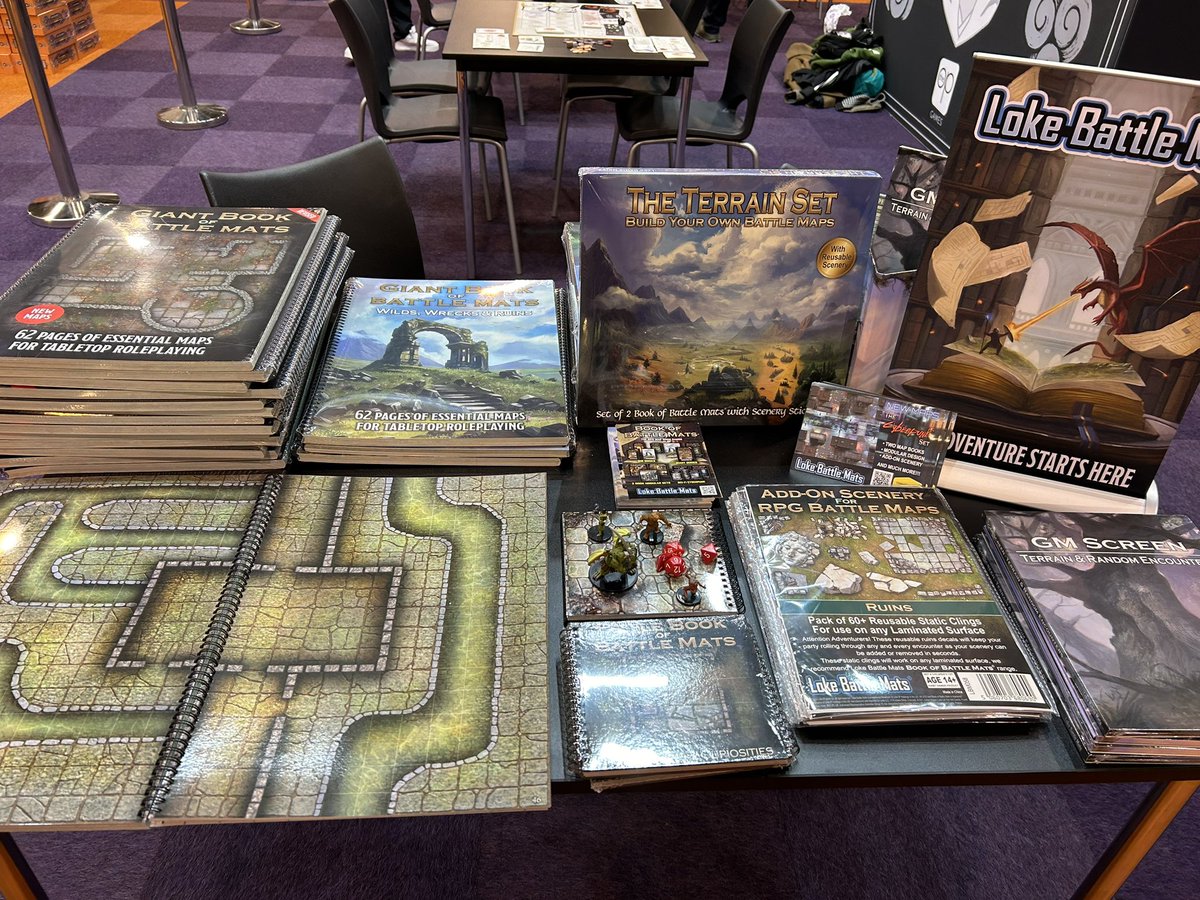 LokeBattlemats's tweet image. Here we go Spiel!!!
#spiel #essenspiel #essenspiel2024
 Booth 2D210