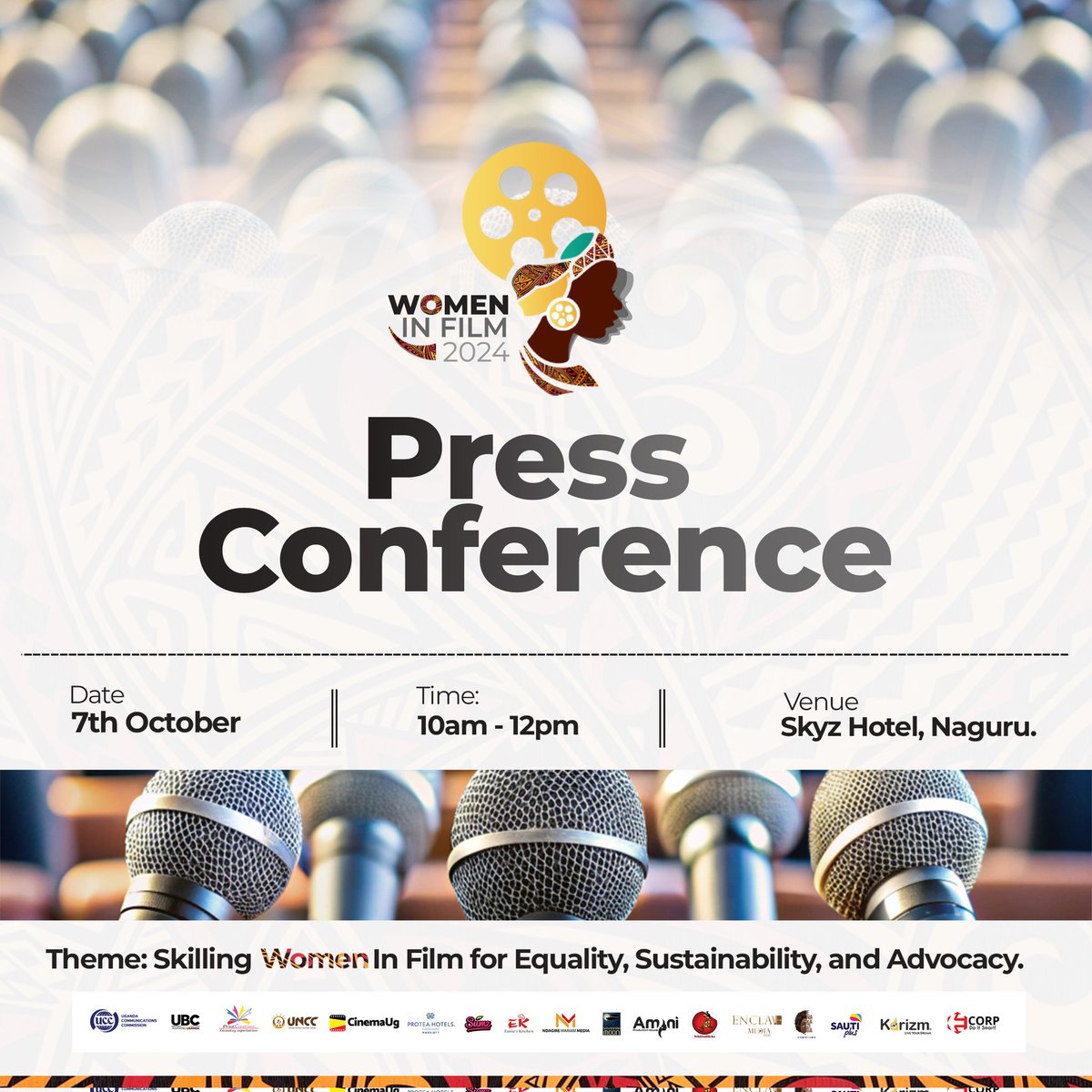 #Are you a female creative—writer, actress, producer, director, or film enthusiast? This is your tribe!
Join us on 26th October at <a href="/SkyzHotel/">Protea Hotel by Marriott® Kampala Skyz</a> for the #WomenInFilmSymposium2024 and be part of an empowering experience as we unite to shape the future of women in film!