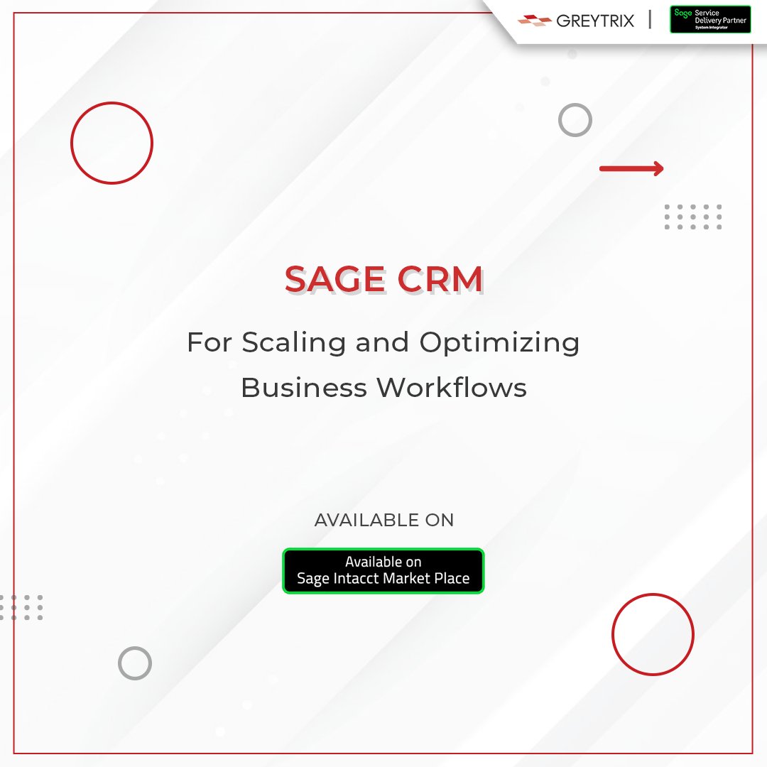 greytrix's tweet image. Are you planning to integrate Sage Intacct with a CRM or third-party app? Well, our GUMU™ powered Sage Intacct integrations have got you covered! Check them out at Sage Intacct Marketplace!

marketplace.intacct.com/Marketplace?se…

#SageIntacct #SageIntacctIntegration #integration #Greytrix