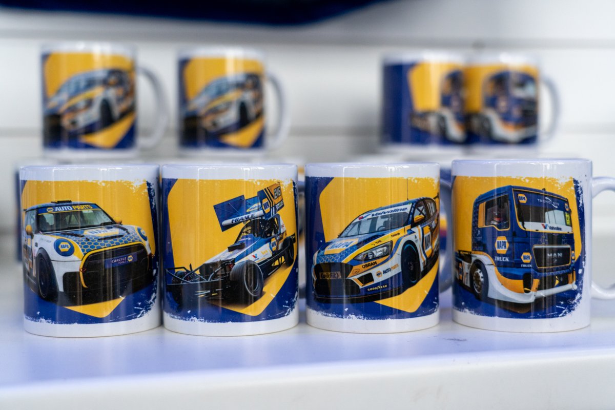 🔵🟡 For the last time this season, make sure to grab your 2024 NAPA Racing UK merchandise! 🧢👕 It’s available in the shop throughout the weekend! 🚨

#BTCC #NAPARacingUK #NAPARacing #BrandsHatchGP #Merchandise #Finale