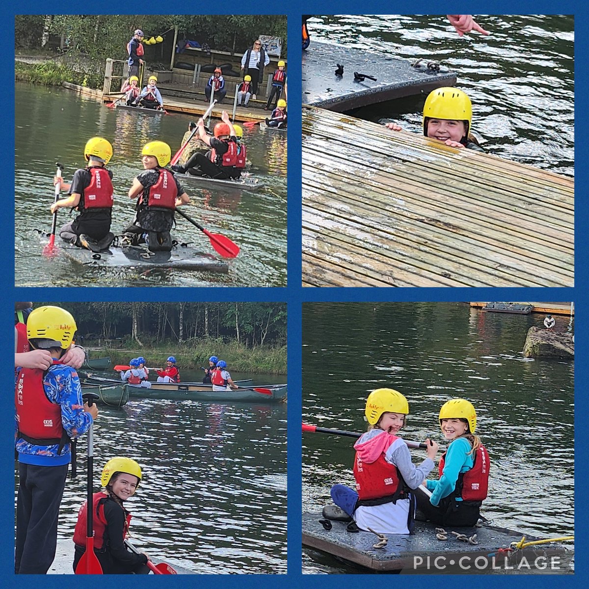 The water was cold yesterday but we loved it!!! <a href="/RealRobinwood/">Robinwood Activity Centre</a>