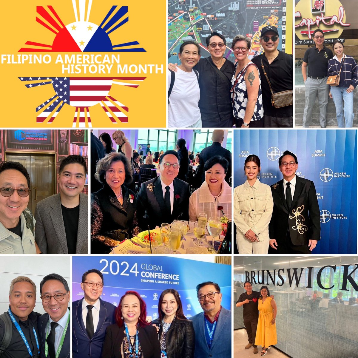 🚶🏻Curtis S. Chin (@curtisschin) on Twitter photo #USA 🇺🇸 — Happy Filipino American History Month (#FAHM) 2024. 📸: Flashback! Just hanging out with some favorite #FilAm movers & shakers throughout this year. 👋
<a href="/LoidaNLewis/">Loida Lewis</a> <a href="/lizasoberano/">Liza Soberano</a> <a href="/rembrandtflores/">Rembrandt</a> <a href="/jrnepales/">Janet R. Nepales</a> <a href="/nepalesruben/">ruben nepales</a> <a href="/JannelleSo/">Jannelle So-Perkins</a> <a href="/TanishaCarino/">Tanisha Carino</a> <a href="/smarcelo/">Sheila Lirio Marcelo</a> <a href="/MIAging/">Milken Institute Future of Aging</a> #USA 🇺🇸 — Happy Filipino American History Month (#FAHM) 2024. 📸: Flashback! Just hanging out with some favorite #FilAm movers & shakers throughout this year. 👋
<a href="/LoidaNLewis/">Loida Lewis</a> <a href="/lizasoberano/">Liza Soberano</a> <a href="/rembrandtflores/">Rembrandt</a> <a href="/jrnepales/">Janet R. Nepales</a> <a href="/nepalesruben/">ruben nepales</a> <a href="/JannelleSo/">Jannelle So-Perkins</a> <a href="/TanishaCarino/">Tanisha Carino</a> <a href="/smarcelo/">Sheila Lirio Marcelo</a> <a href="/MIAging/">Milken Institute Future of Aging</a>