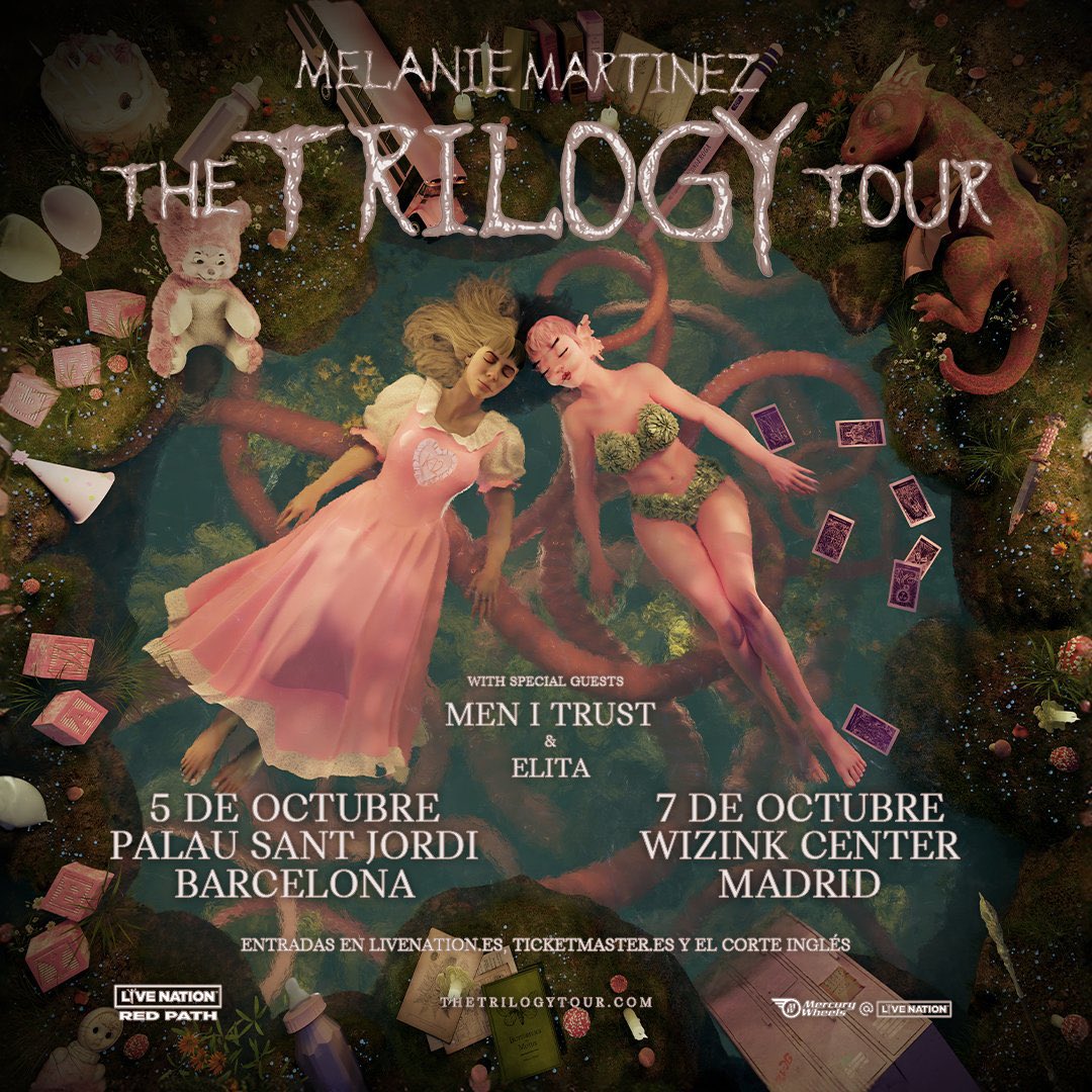 Lainotom's tweet photo. Vendo entrada fan to fan para concierto de Melanie Martínez en Barcelona , 5 de octubre, Pista A 90€ precio original 

https://t.co/s5mo7FV1sA https://t.co/rUI9VhM88B