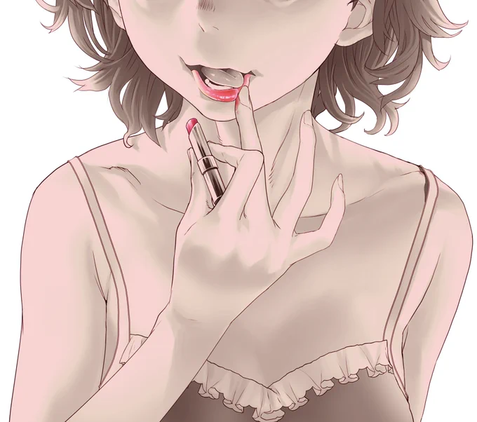 #目元より下で切り出すとエロいらしい 