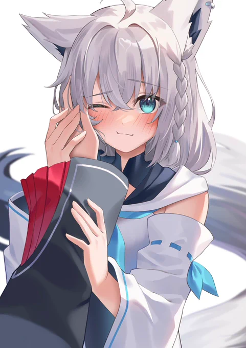 ムギュ#絵フブキ #ホロライブ 