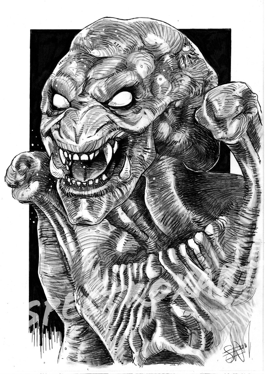 spectroxart's tweet photo. The Vegeance Demon (Pumpkinhead).
#pumpkinhead #vengeancedemon #vengeance #demon #stanwinston #horrormovies #80smovies #penandink #artcommission
A4 Ball-Point Pen & Pencil.
https://t.co/GcQpFxxDf7
https://t.co/GKId2x0zyk https://t.co/fsCWtTpuhv