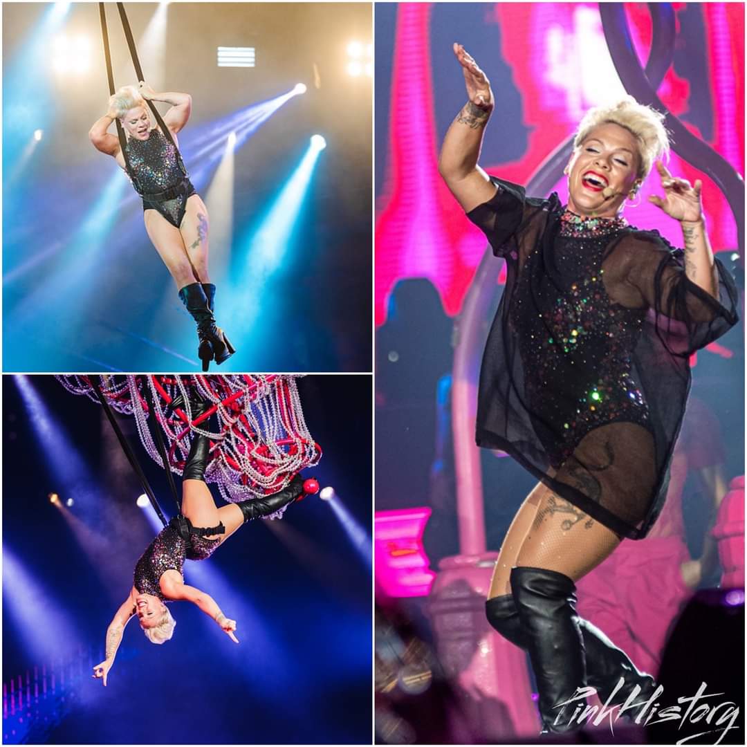 PinkHistory's tweet photo. On This Day in #PinkHistory 5th October 2019 @Pink played at Rock in Rio in Rio de Janeiro, Brazil, on the Beautiful Trauma Tour. Check out https://t.co/wXIfGhJ1mz for more! https://t.co/cnCJrSrbOL