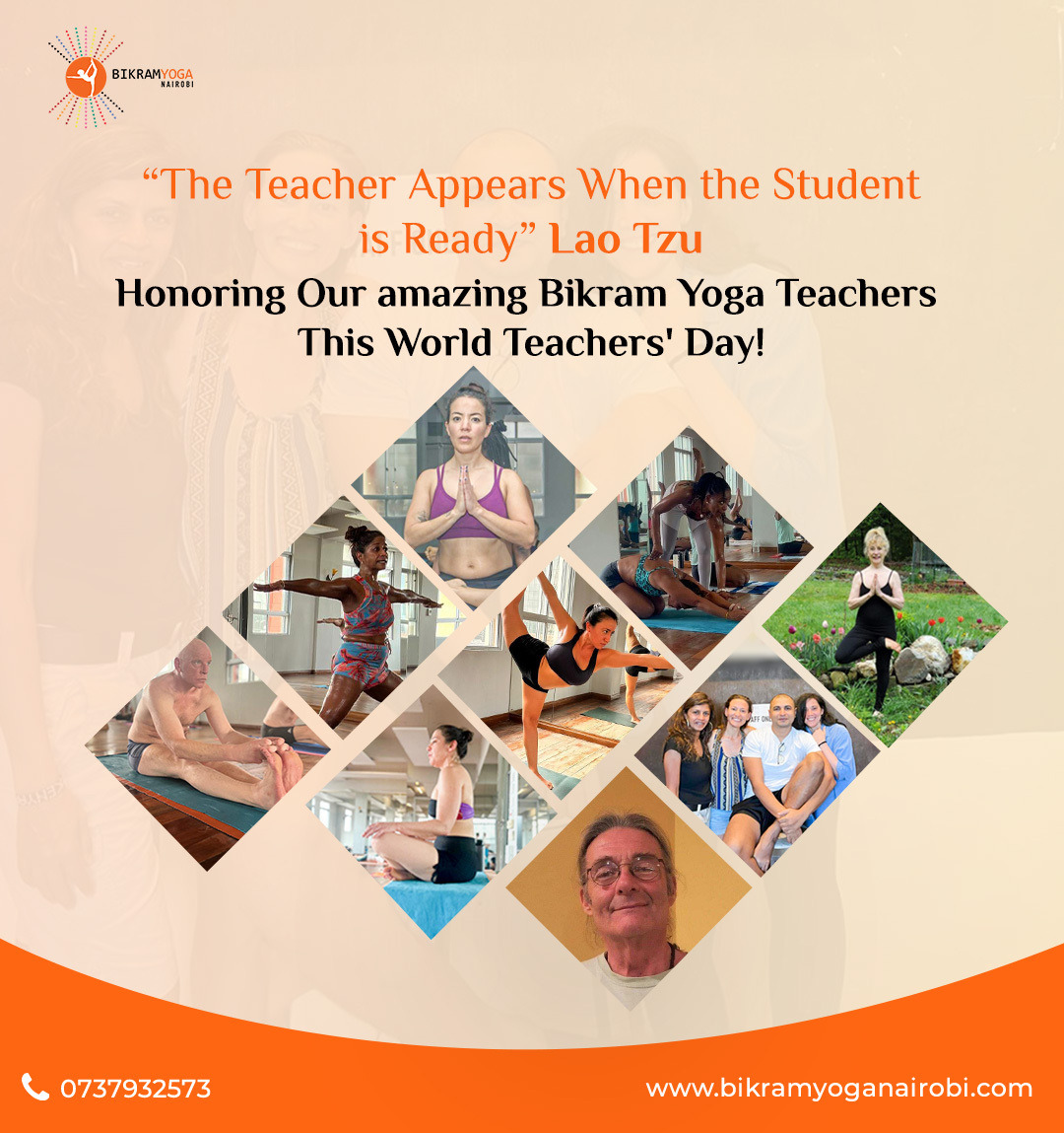 Our amazing Bikram Yoga teachers deserve a big thank you today! Today, being #WorldTeachersDay, we’re celebrating the incredible teachers who lead us through every class with so much passion, knowledge and care. Today and every day, we appreciate you! #hotyoga #yogateacher