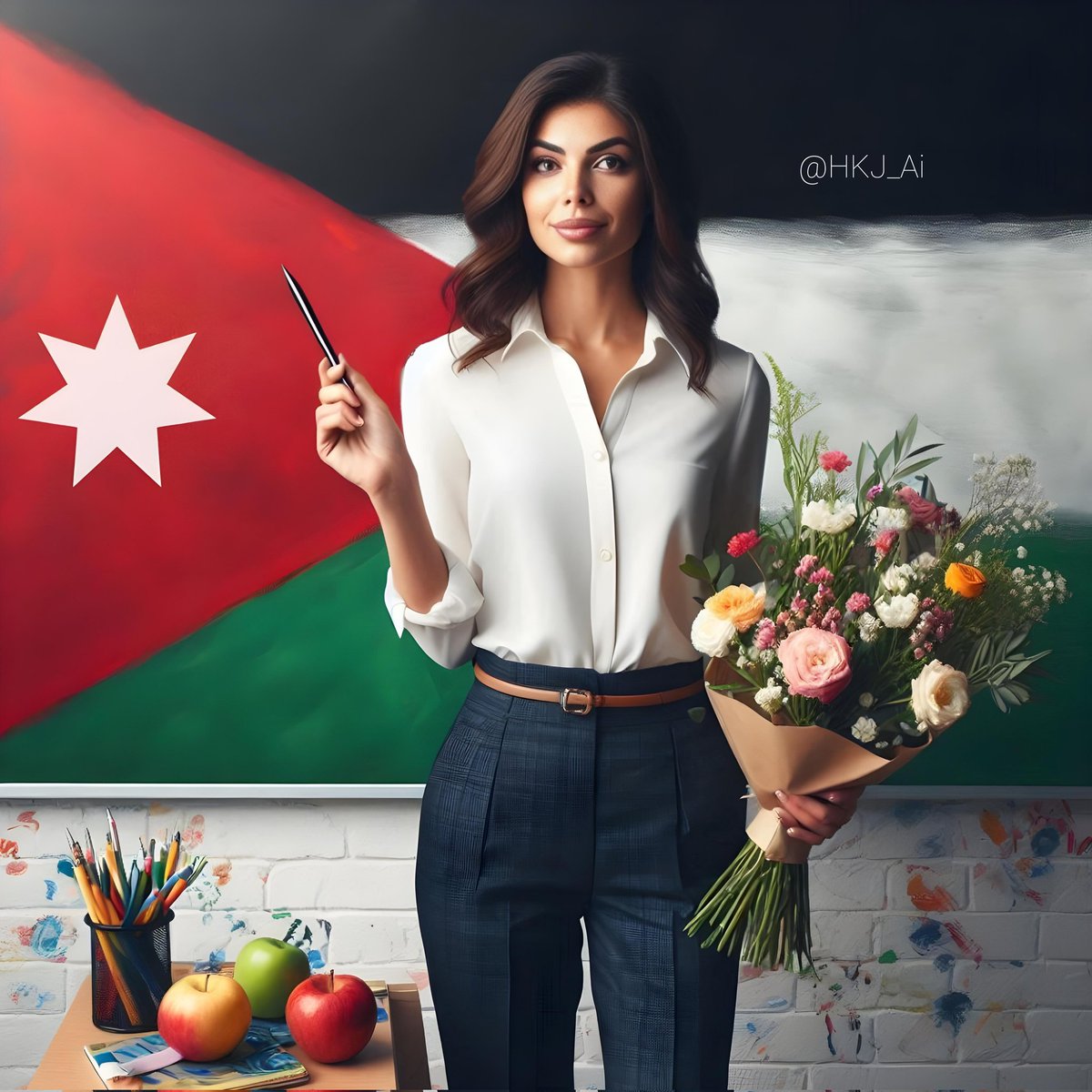 HKJ_Ai's tweet photo. شُكرًا؛.. 
لأنك اخترت التعليم مهنةً.

#يوم_المعلم #الأردن #Hkj_ai https://t.co/Q9KqBEoWO2