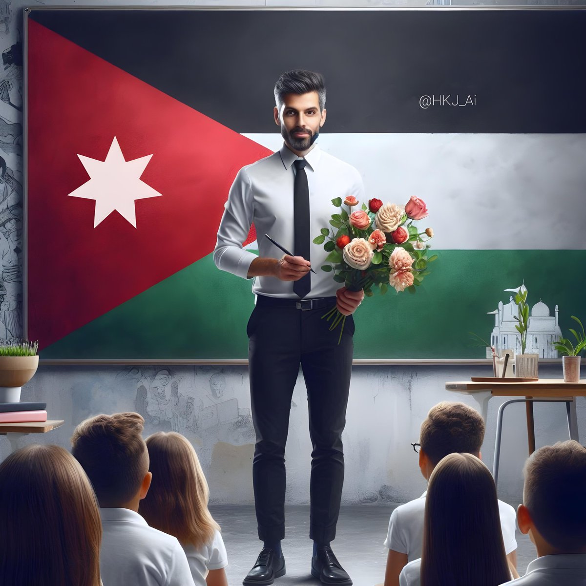 HKJ_Ai's tweet photo. شُكرًا؛.. 
لأنك اخترت التعليم مهنةً.

#يوم_المعلم #الأردن #Hkj_ai https://t.co/Q9KqBEoWO2