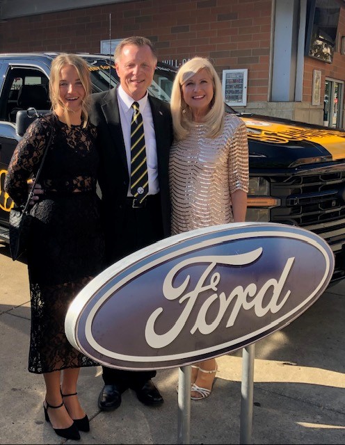 OurFordStore's tweet photo. 🖤💛🏈Just some @OurFordStore friends looking fab for the 50th #SteelersStyle yesterday evening at #StageAE @Thurbyjr @vdstaff58 @ShultsFord https://t.co/BEvOIxAK4j