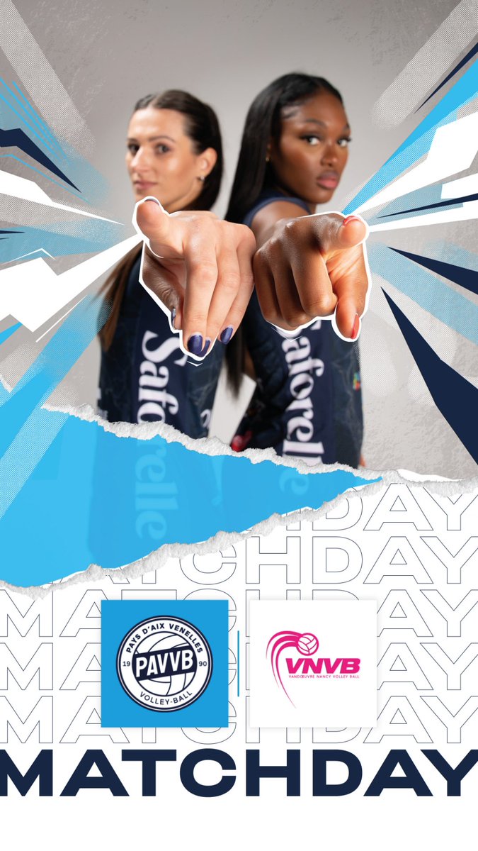 Pays Aix Venelles VB (@pavvb) on Twitter photo MATCH DAY ⚪️🔵
<a href="/Pavvb/">Pays Aix Venelles VB</a> VS <a href="/VNVBofficiel/">Vandoeuvre Nancy Volley-Ball (officiel)</a>
🏐 Saforelle Power6 (Ligue AF)
📅 Date : Samedi 5 Octobre
🕗 Heure : 19h - Ouverture des portes 18h
📍 Lieu : Halle Nelson Mandela
#LaProvenceAuCoeur <a href="/LNVofficiel/">LNV</a> MATCH DAY ⚪️🔵
<a href="/Pavvb/">Pays Aix Venelles VB</a> VS <a href="/VNVBofficiel/">Vandoeuvre Nancy Volley-Ball (officiel)</a>
🏐 Saforelle Power6 (Ligue AF)
📅 Date : Samedi 5 Octobre
🕗 Heure : 19h - Ouverture des portes 18h
📍 Lieu : Halle Nelson Mandela
#LaProvenceAuCoeur <a href="/LNVofficiel/">LNV</a>