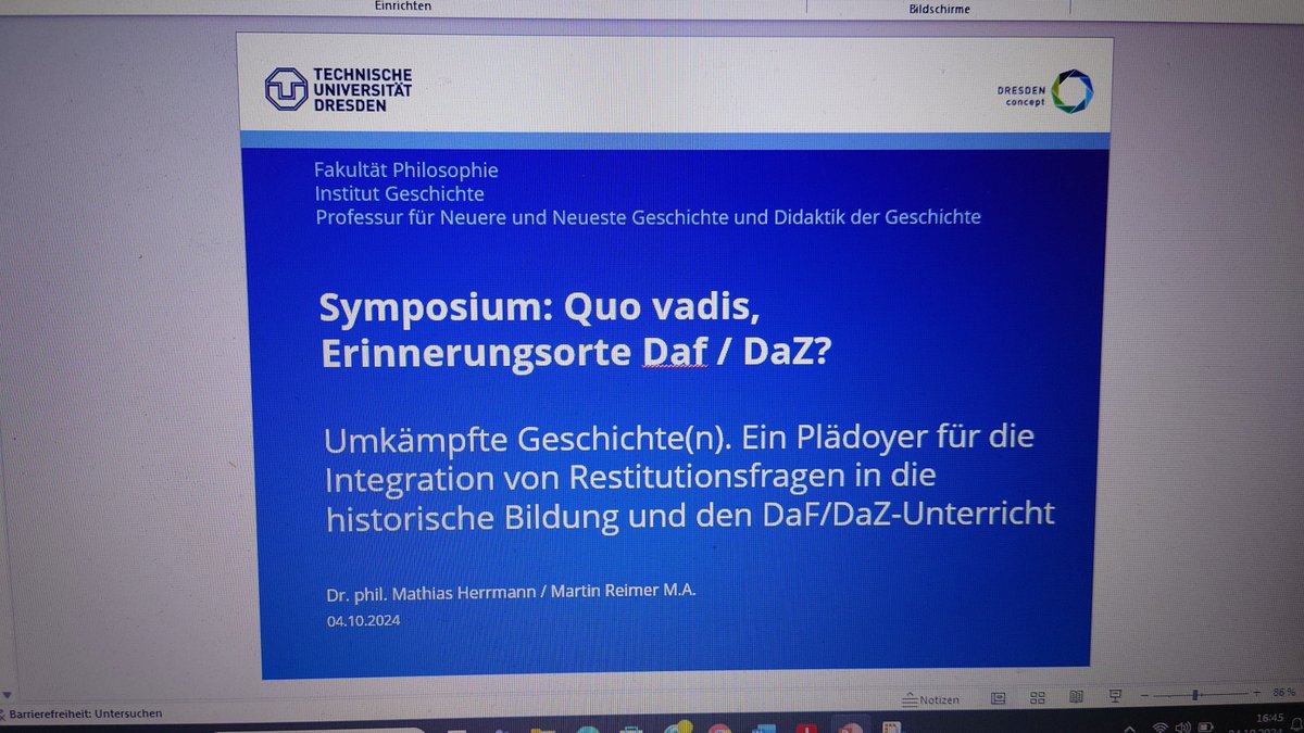 Tag zwei in Brno - gleich sind wir dran! Wie freuen uns im Anschluss auf  eine anregende Diskussion! 🤩