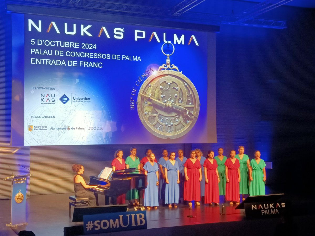 Ja ha començat #NaukasPalma2024 amb la fantàstica actuació del Cor de Dones de la #UIB  ❤️❤️❤️

Gràcies per ser amb nosaltres per tercer any consecutiu! 

Us esperem al Palau de Congressos de Palma al llarg de tota la jornada 🤗