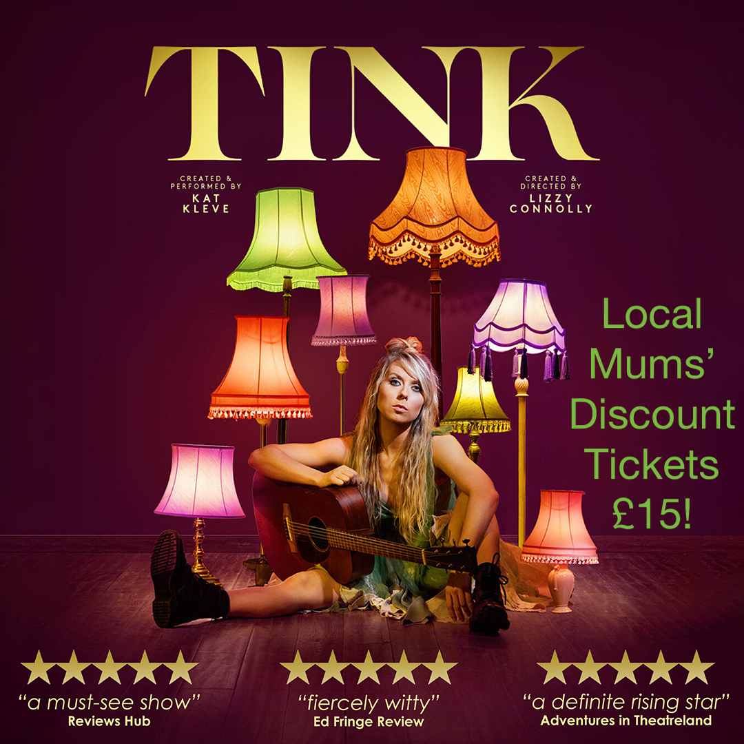 The Other Palace theatre Victoria London is giving Local Mums ***£15 tickets*** to the new 5-star musical TINK about the modern experience of being female, 8 - 20 Oct. Book your tickets with our #localmumsdiscount 👉 bit.ly/1g9cWgX #localmumsdiscounts #localmumsonline