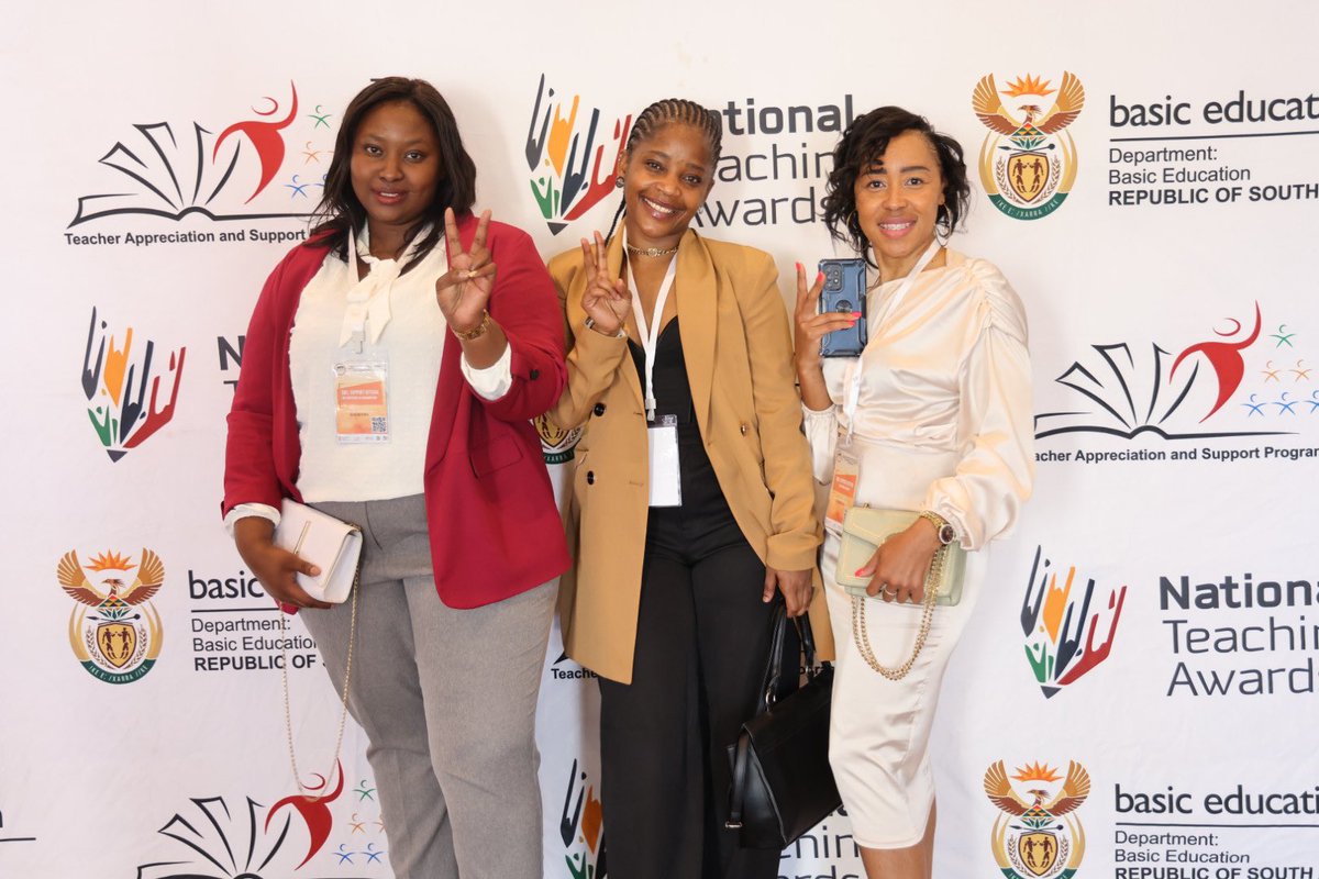 EducationGP1's tweet photo. [HAPPENING NOW]: We are attending the 24th National Teaching Awards hosted by the @DBE_SA.

These awards will honour the educational excellence of teachers from across South Africa.

Today also marks #WorldTeachersDay

#NTA2024 https://t.co/FXO7PRvywU