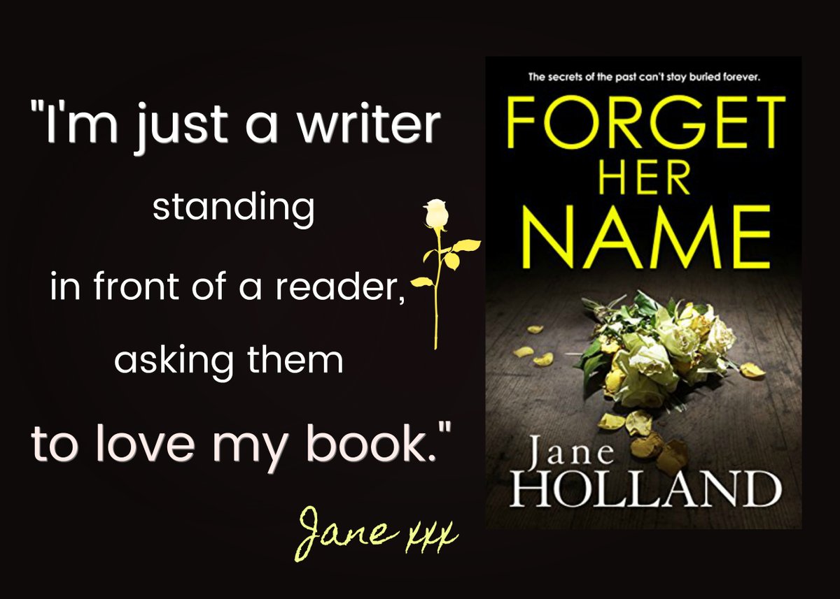 FORGET HER NAME: #99p #kindledeal promotion! 🎉

'I  loved the twists and turns, it was expertly plotted. I liked how it turned out, quite emotional, a bit weird - loved it!' - 5-STAR review
⭐️⭐️⭐️⭐️⭐️

#KindleUnlimited #psychologicalthriller

Amazon UK: amazon.co.uk/Forget-Her-Nam…