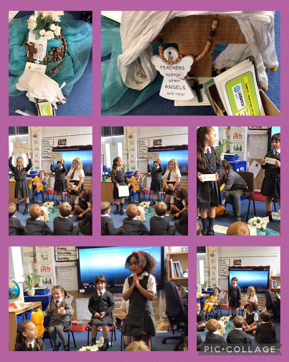I love it when a plan pays off! We have worked hard on our English and art topics and the end products have been worth the effort 👏🏼 here is a snapshot.
Also, we had a beautiful self-led prayer and liturgy on Friday - totally independent ☺️ 🙏🏻 <a href="/Hollymountbury/">Holly Mount RC Primary</a>
