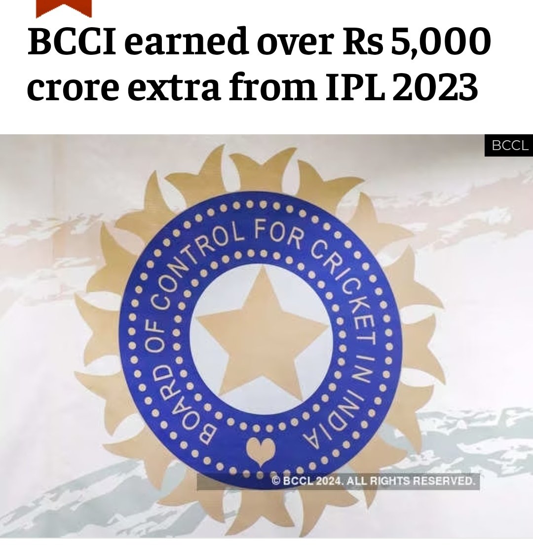 Basically He is Proving Womens team = 0 revenue &amp; 0 ICC trophies