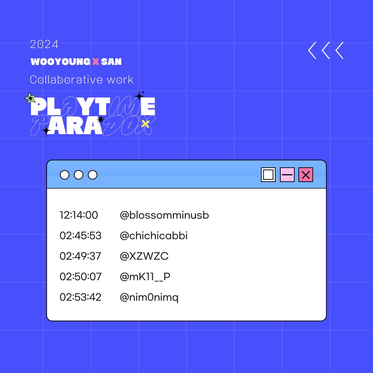 1126x710's tweet photo. 🔈 당첨자 발표

축하드립니다.
당첨자는 트위터 DM 설정을 반드시 확인해 주세요.

@blossomminusb 
@chichicabbi 
@XZWZC
@mK11__P
@nim0nimq https://t.co/iVsNQXnyRC