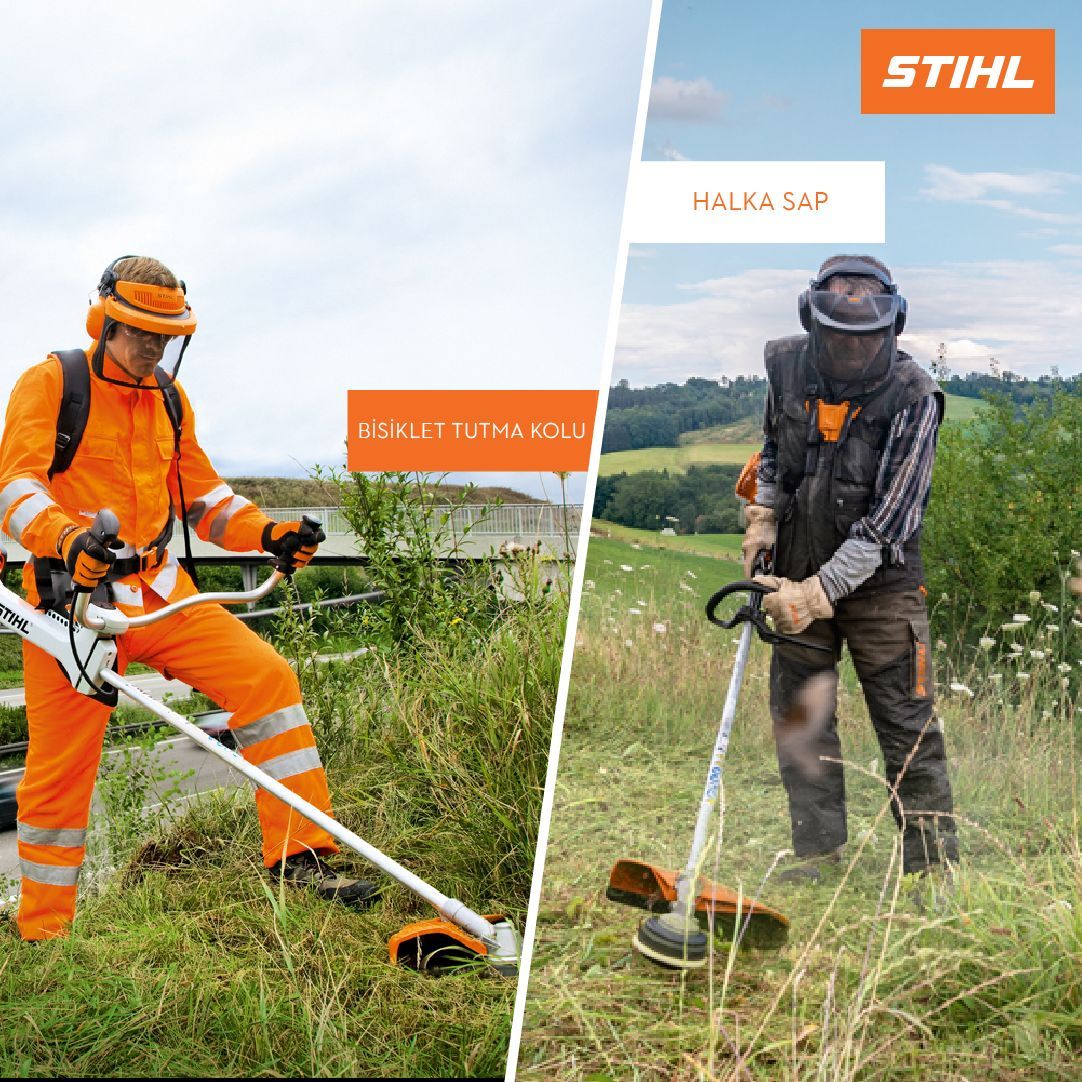 STIHLinTURKIYE's tweet photo. 🔧 Tırpanınızda hangi tutma kolunu tercih ediyorsunuz?
🌿 Halka Sap mi yoksa Bisiklet Tutma Kolu mu sizin için daha kullanışlı?
Yorumlara yazın! 👇👇
#STIHL #Tırpan #STIHLPower https://t.co/t8prvTq5cx