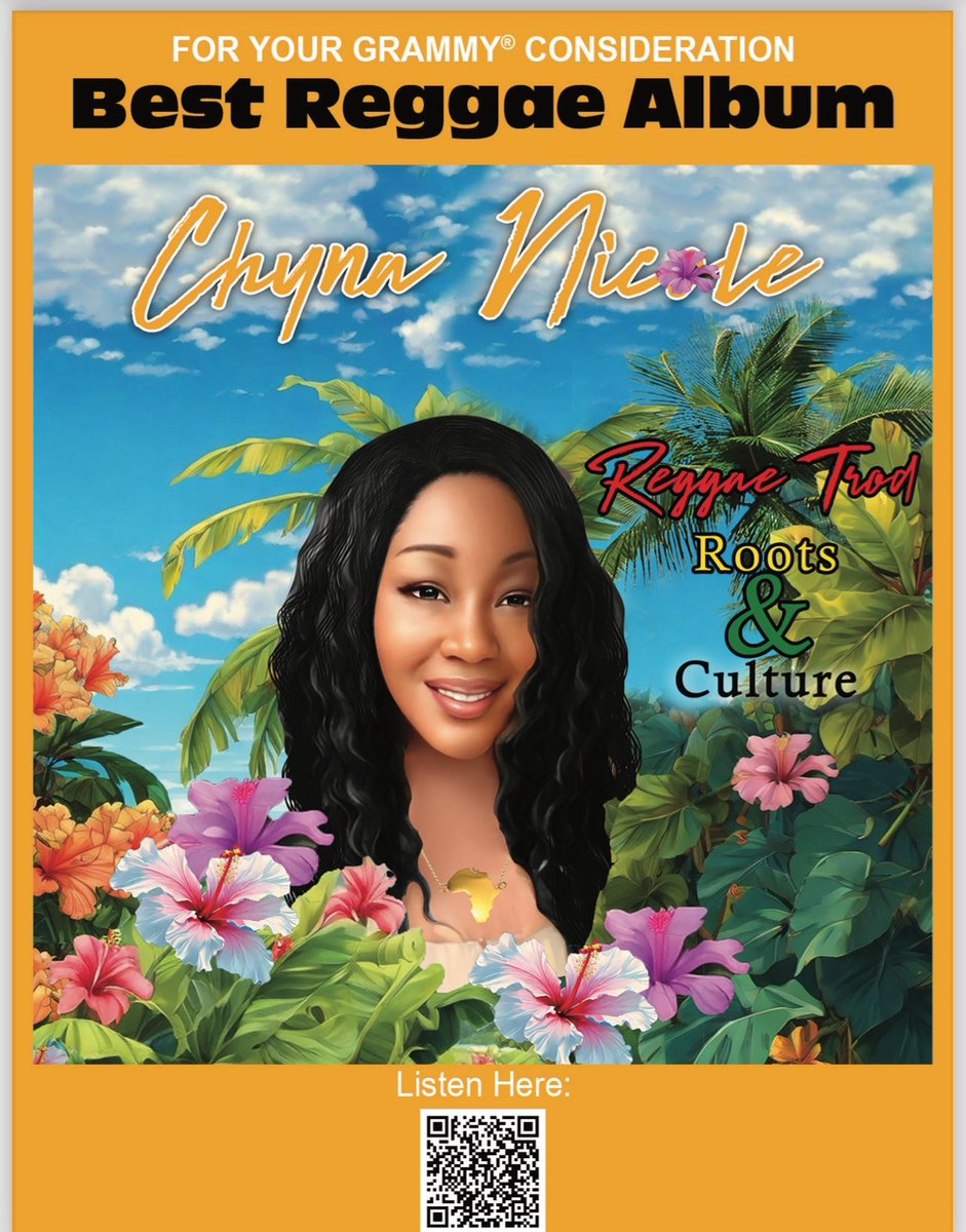Very exciting!  Grammy members vote for “Reggae Trod Roots &amp; Culture” for #BestReggaeAlbum Thank you. #ForYourGrammyConsideration
