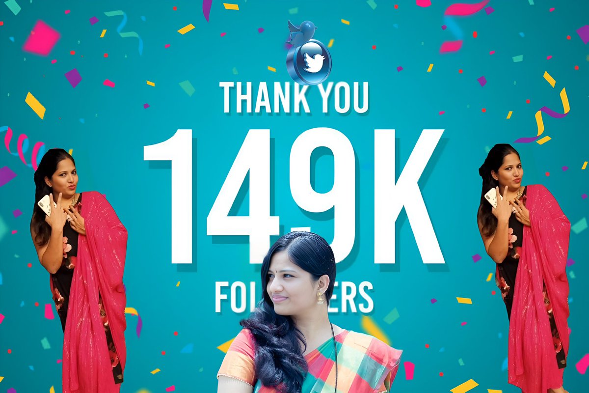 rajakumaari's tweet photo. 149k twitter family now ❤️❤️
Thank you makkale. https://t.co/6XCwLD9Bop