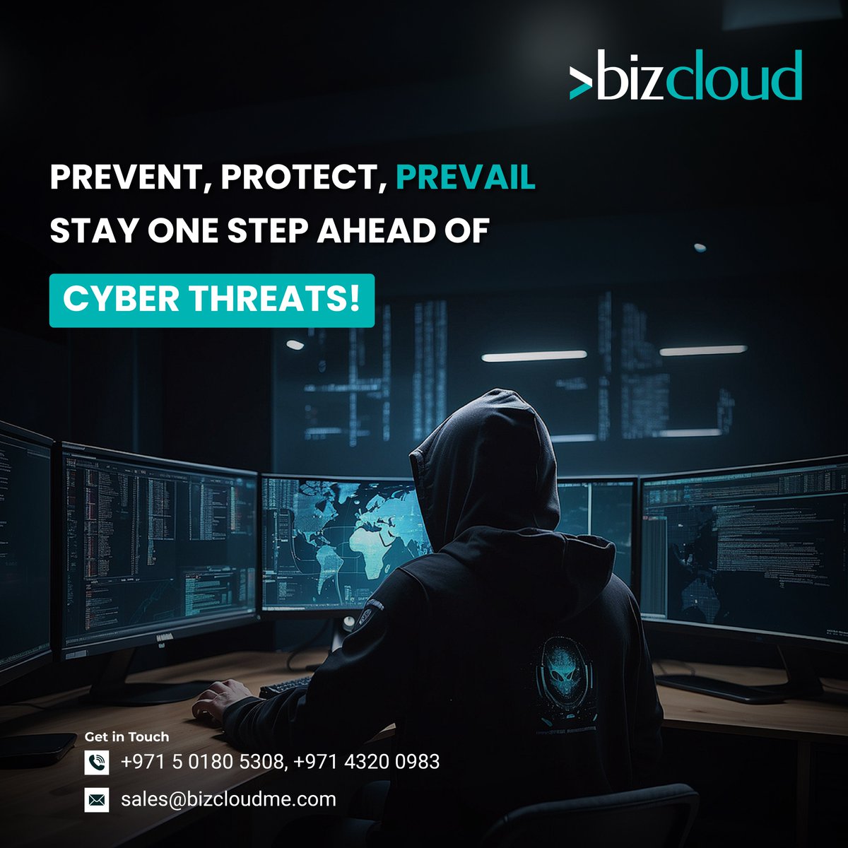 bizclouditllc's tweet image. Shield Your Data, Outsmart Cyber Threats!
Stay ahead of cyber threats with Bizcloud&apos;s advanced security solutions. 
+971 501805308 , +971 43200983
sales@bizcloudme.com
#bizcloud #cyber #cybersecurity #data #protection #cloud #security #BusinessSuccess #solutions #cyberthreats